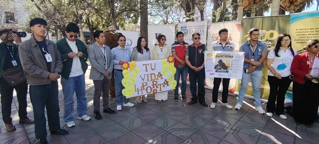 Acciones departamentales en el Día Mundial para la Prevención del Suicidio